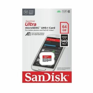 SANDISK MEMORIJSKA KARTICA MicroSDXC UHS-I 140MBs 64GB