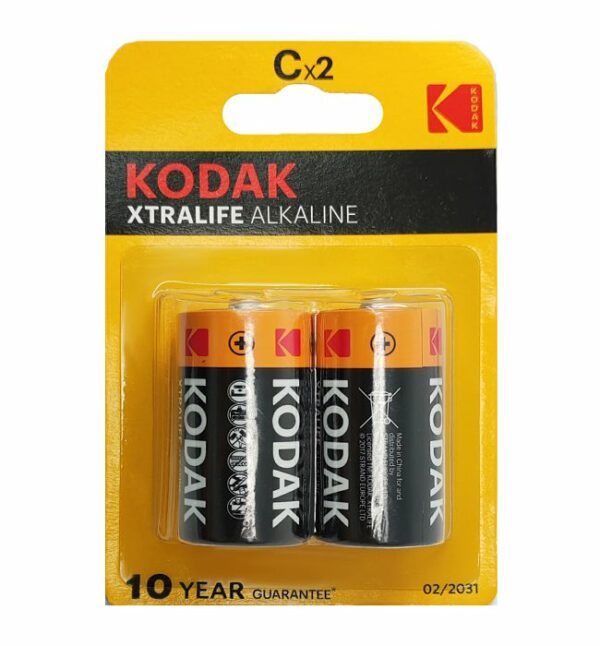 Kodak XTRALIFE ALKALINE C LR14 x2
