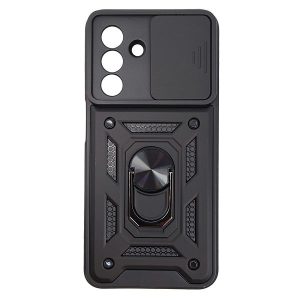 MaxMobile maskica za Samsung Galaxy A55 5G ANTI-SHOCK WITH RING crna