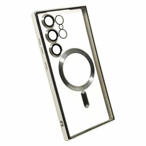 +Class MAGSAFE maska za Samsung S24 Ultra ELECTRO srebrna