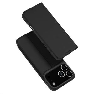 Dux Ducis Skin Pro Book torbica za iPhone 17 Pro crna