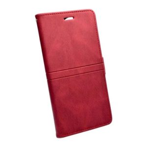 +Class Flip H Line torbica za Xiaomi Redmi 14C 4G/5G, Poco C75 crvena