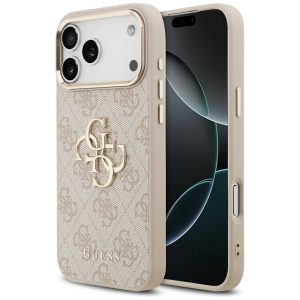 Guess maskica za iPhone 17 Pro Max GUHCP17X4GMGCPI 4G Big 4G Classic Logo roza