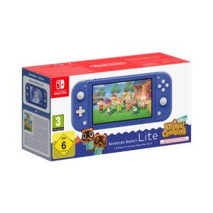 Nintendo Switch Lite Blue konzola + Animal Crossing: New Horizons Digital