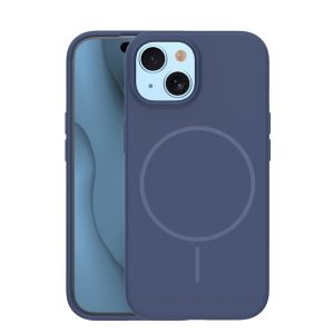Thin Mag maskica za iPhone 15 6,1" tamno plava