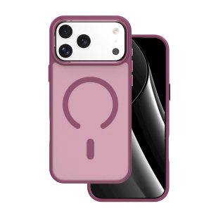 Frozen Mag Open Ring maskica za iPhone 17 Pro Max/18 Pro Max crvena