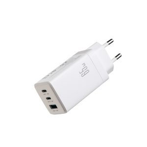 Joyroom JR-TG10 65W GaN punjač 2x USB-C + USB-A sa USB-C kabelom 1,2m bijeli