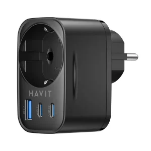 Havit kućni punjač DUO USB C+USB A adapter schuko UC142EU 30W