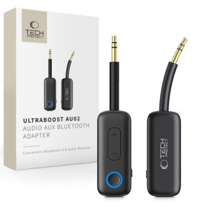Tech-Protect Ultraboost AU02 Bluetooth 5.4 audio adapter crni