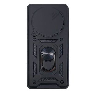 MaxMobile maskica za Honor Magic 7 Lite ANTI-SHOCK WITH RING crna