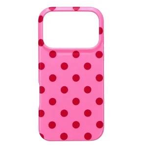 MaxMobile TPU maskica za iPhone 17 Pro Max/18 Pro Max DOTS ON roza